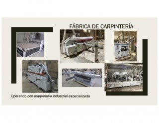 Venta de fabrica de carpinteria en Cancun